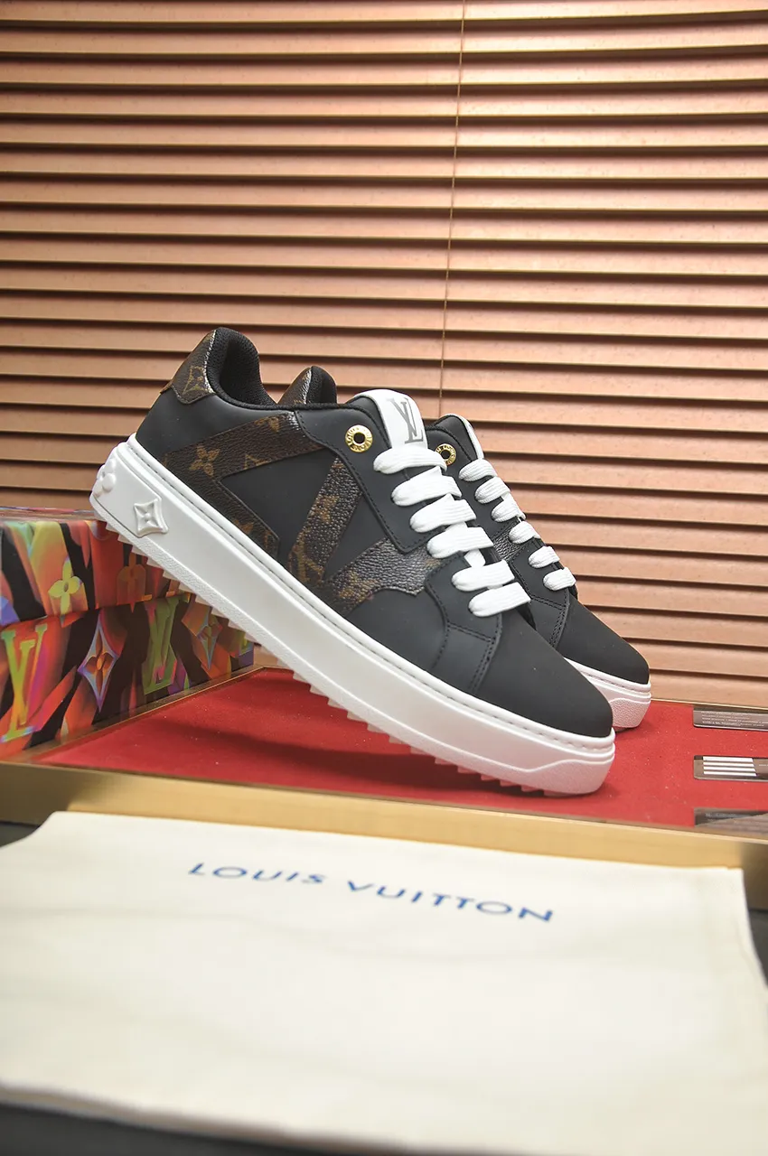 Men's shoes 💰540💶[LOUIS VUITTON] Original order price (mesh lining) new model 🍀LV Louis Vuitton * - top version of LV classic trendy shoes! Use imported original cowhide leather, cloth cowhide lining and original wear-resistant rubber outsole! High quality products! Code number 38-45 (45 is custom-made and cannot be returned or exchanged)